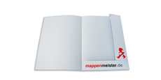 Mappen mit gesteckten Taschen