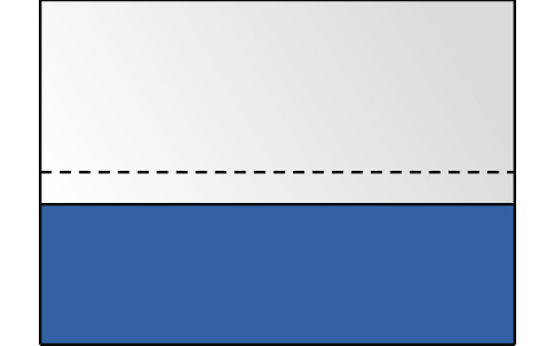 Tickettasche 216 x 107mm Schema